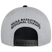 Men's Nike Black Texas Longhorns 2025 NCAA Women's Basketball Tournament March Madness Final Four Regional Champions Locker Room Adjustable Hat
