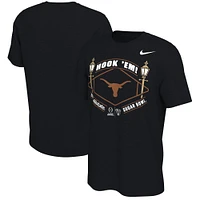 Men's Nike  Black Texas Longhorns College Football Playoff 2024 Sugar Bowl T-Shirt