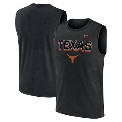 Men's Nike Texas Longhorns Primetime Tricode Legend Performance Tank Top