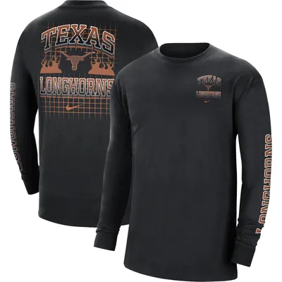 Texas Longhorns Nike Tour Max 90 Long Sleeve T-Shirt - Black