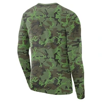 Men's Nike Camo Texas Longhorns Military Long Sleeve T-Shirt
