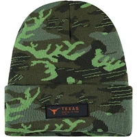 Bonnet en tricot à revers Nike Texas Longhorns Veterans Day pour homme