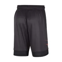 Short Nike Charcoal Texas Longhorns Performance Fast Break pour homme