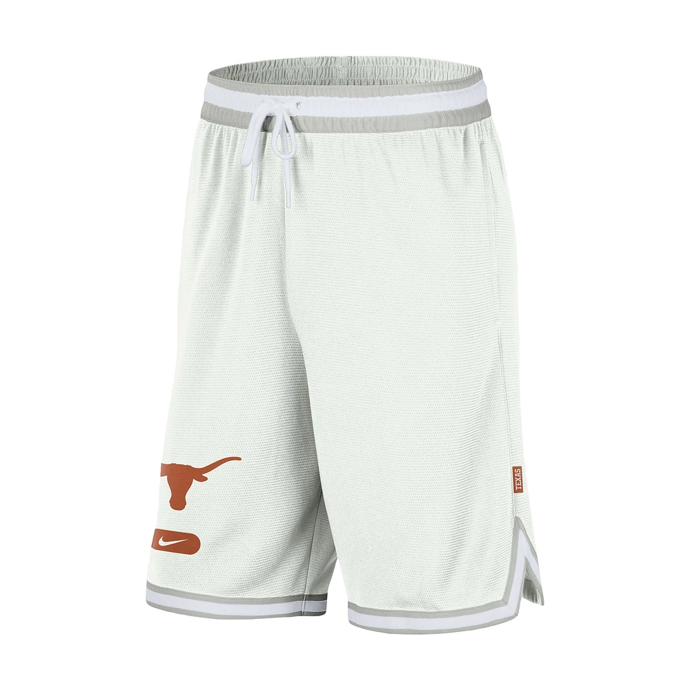 Short de performance Nike Texas Longhorns DNA 3.0 crème pour homme