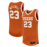 Maillot de joueur basket-ball Nike Dillon Mitchell Texas Orange Longhorns NIL pour homme