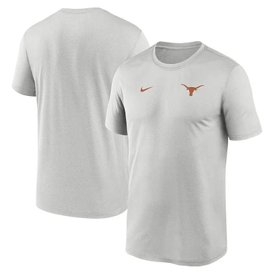 Men's Nike Texas Longhorns 2025 Sideline Small Logo Legend Performance T-Shirt