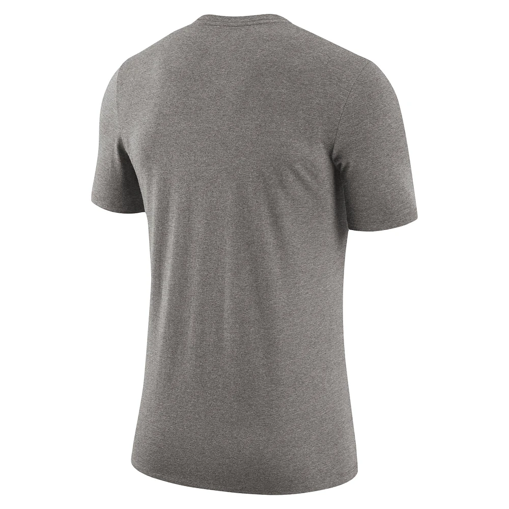 T-shirt rétro tri-blend gris chiné pour homme Nike Texas Longhorns