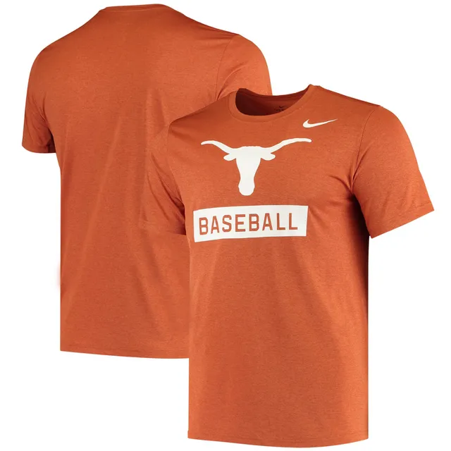 Nike Men's White Texas Longhorns Baseball Legend Performance T-shirt