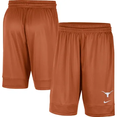 Texas Longhorns Nike Fast Break Team Performance Shorts - Orange