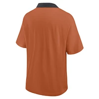 Polo Nike Texas Orange Longhorns Legacy Jersey Club pour homme