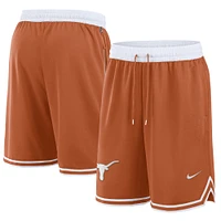 Short de basket-ball Nike Texas Orange Longhorns Performance pour homme