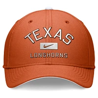 Casquette Nike Texas Orange Longhorns Primetime Rise Swoosh Flex pour homme