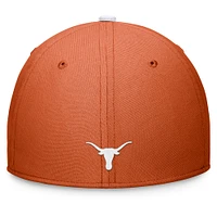 Casquette Nike Texas Orange Longhorns Primetime Rise Swoosh Flex pour homme