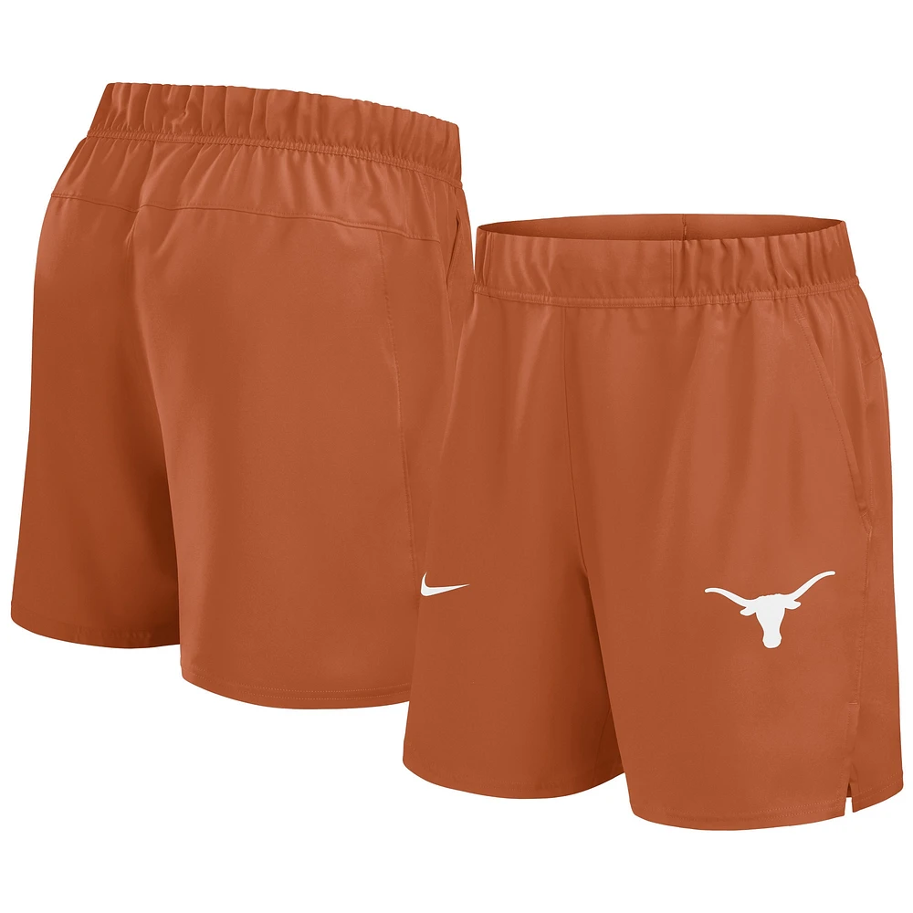 Men's Nike Texas Orange Longhorns Primetime Victory Performance Shorts