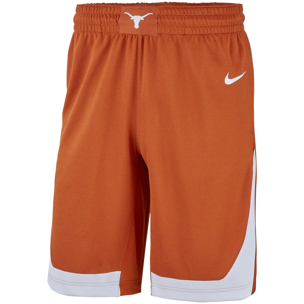 Short de basket-ball Nike Texas Longhorns Replica Team pour homme, orange