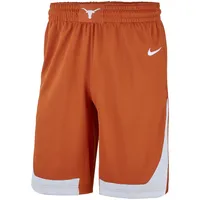 Short de basket-ball Nike Texas Longhorns Replica Team pour homme, orange