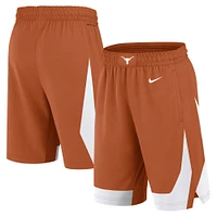 Short de performance Nike Texas Orange Longhorns Road Replica pour homme