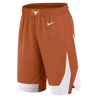 Short de performance Nike Texas Orange Longhorns Road Replica pour homme