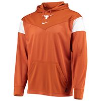 Men's Nike Texas Orange Longhorns Sideline Jersey Pullover Hoodie