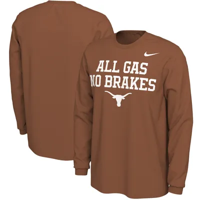 Texas Longhorns Nike Team Mantra Long Sleeve T-Shirt - Orange