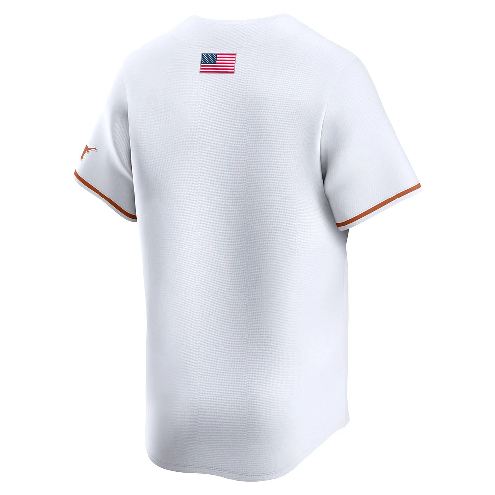 Men's Nike Texas Longhorns College Limited Baseball Jersey