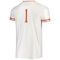 Men's Original Retro Brand White Texas Longhorns Basketball Jersey