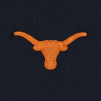 Men's Peter Millar Black Texas Longhorns Perth Performance Quarter-Zip Top