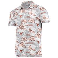 Men's Reyn Spooner White Texas Longhorns Performance Polo