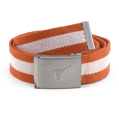 Ceinture en tissu Texas Longhorns pour homme