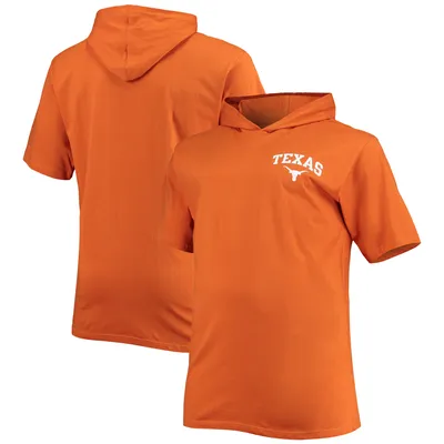 Texas Longhorns Big & Tall Team Hoodie T-Shirt - Orange