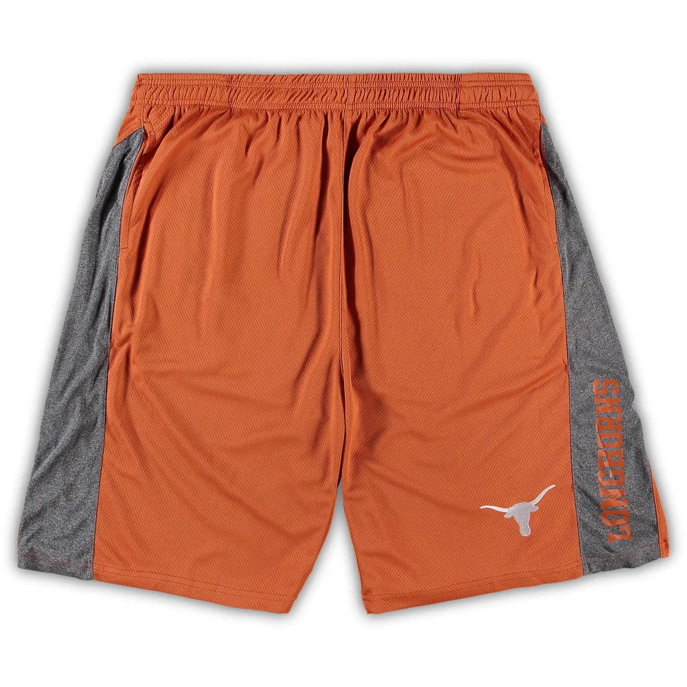 Lids Texas Longhorns Big & Tall Textured Shorts - Orange