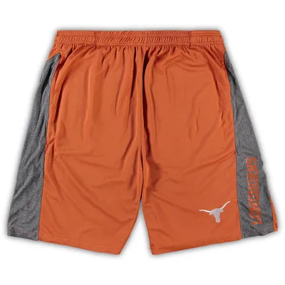 Texas Longhorns Big & Tall Textured Shorts - Orange