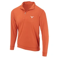 Men's Texas Orange Longhorns Forty Acres EcoTec Classic Half-Zip Jacket