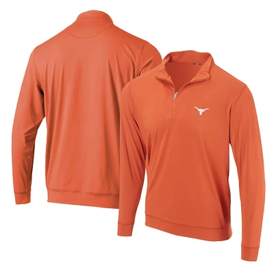 Pull à demi-zip classique Texas Longhorns Forty Acres Ecotec pour hommes, orange