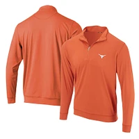 Men's Texas Orange Longhorns Forty Acres EcoTec Classic Half-Zip Jacket