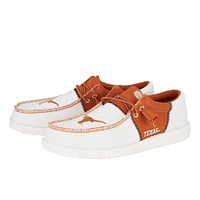 Chaussures décontractées Texas Orange Longhorns Wally pour hommes