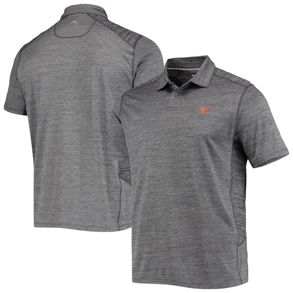 Men's Tommy Bahama Gray Texas Longhorns Delray IslandZone Polo