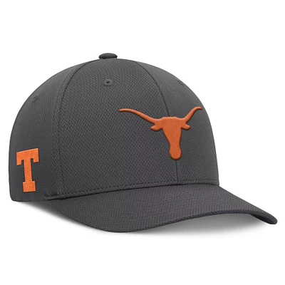 Casquette Flex Texas Longhorns Reflex Logo pour homme Top of the World Anthracite