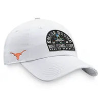 Men's Top of the World White Texas Longhorns 2022 NCAA Men's Baseball Super Regional Champions Locker Room Adjustable Hat