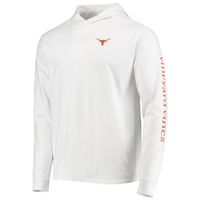 Lids Texas Longhorns Vineyard Vines Campus 2.0 Long Sleeve Hoodie T-Shirt -  White