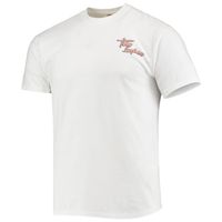 Men's White Texas Longhorns Mascot Bandana T-Shirt