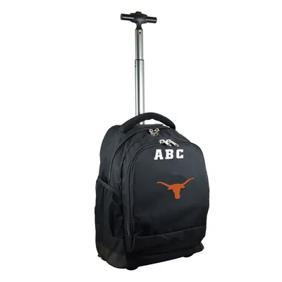 Texas Longhorns MOJO 19'' Personalized Premium Wheeled Backpack