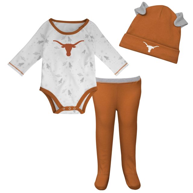 Girls Newborn & Infant Texas Orange/Black Texas Longhorns Too Much