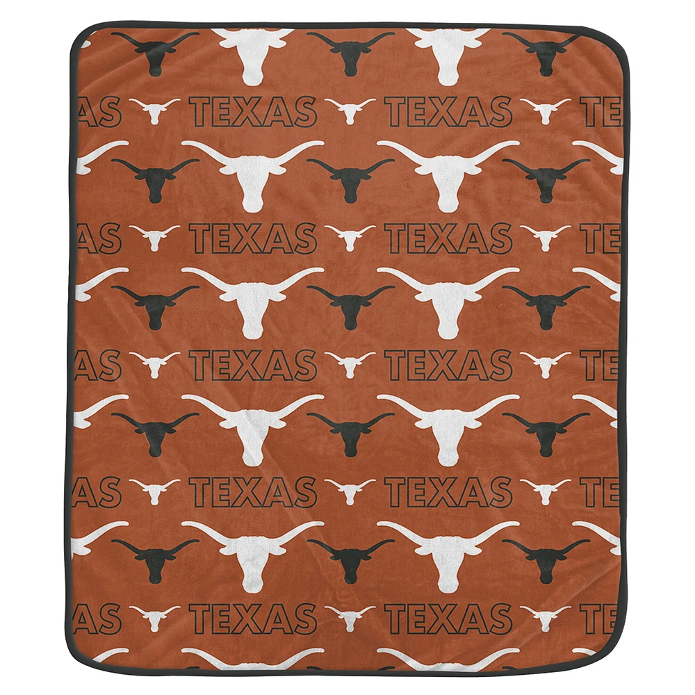 Ensemble de couvertures deux pièces Pegasus Texas Longhorns 60" x 70" Home & Away