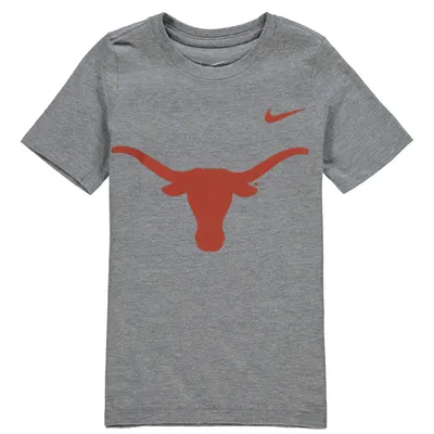 Texas Longhorns Nike Preschool Logo T-Shirt - Charcoal