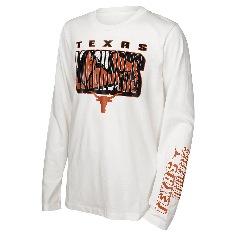 Ensemble de t-shirts the Mix pour enfants d'âge préscolaire Texas Longhorns