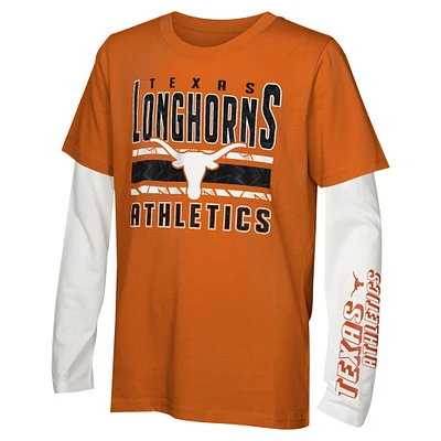 Ensemble de t-shirts the Mix pour enfants d'âge préscolaire Texas Longhorns