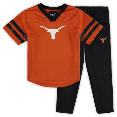 Texas Longhorns Preschool Red Zone Jersey & Pants Set - Orange/Black
