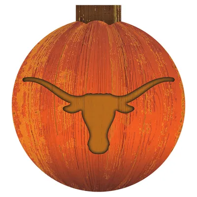 Texas Longhorns 12'' Pumpkin Sign