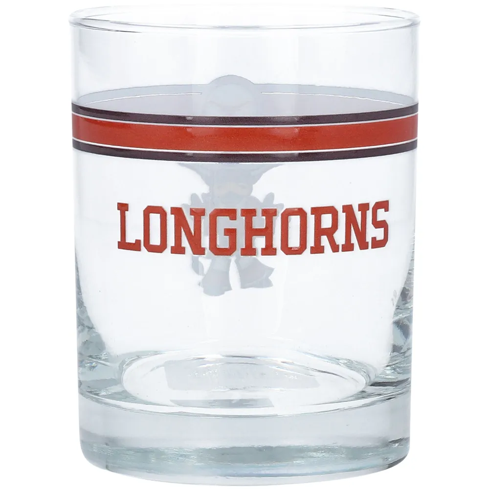 Longhorns du Texas 14 oz. Verre de roches classiques